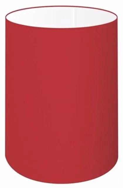 Cúpula em tecido cilíndrica abajur luminária cp-4012 18x25cm bordo