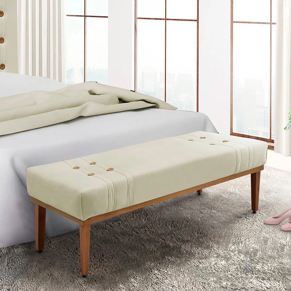 Recamier Santorini SPZ 90cm Veludo - ADJ Decor