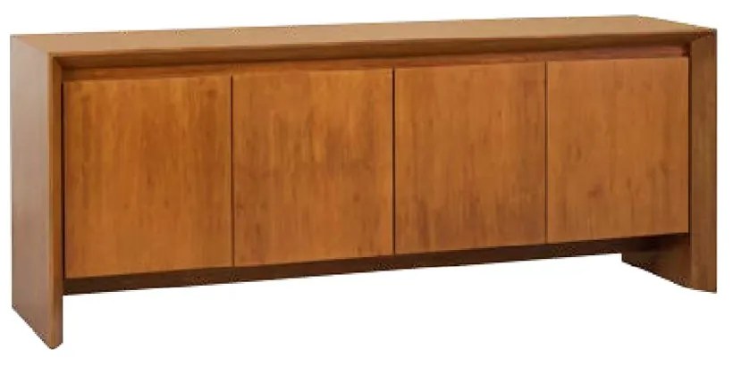 Balcão Buffet Lorraine Madeira Tauari Estilo Contemporâneo