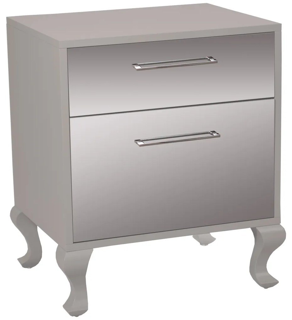 Mesa de Cabeceira Harmonie c/ Espelho - Fendi Nouveau
