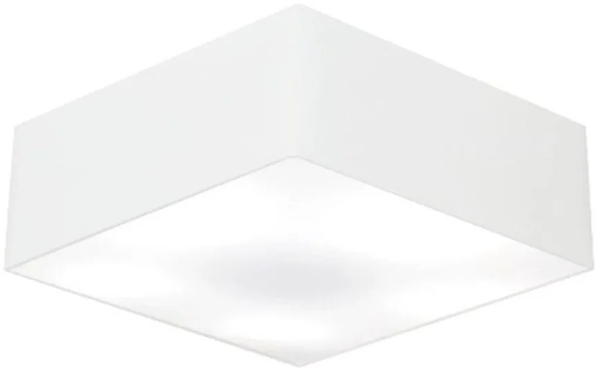 Plafon Para Sala Quadrado SL-3051 Cúpula Cor Branco