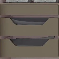 Guarda Roupa Casal Com Espelho 2 Portas de Correr Cavic Duna/Off White