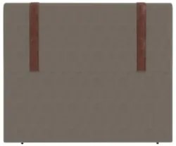 Cabeceira Cama Box King 193cm Estofada Glory Saturno Mescla Z04 - Mpoz