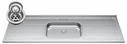 Balcão Gabinete Com Pia 180cm Dallas Branco - Lumil