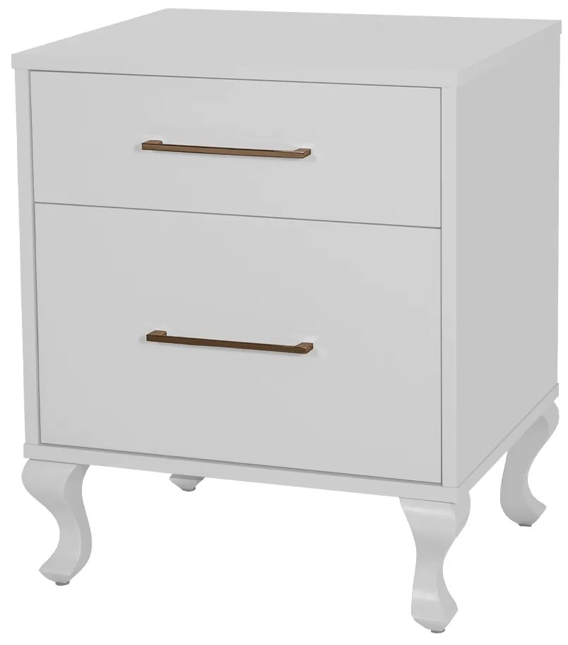 Mesa de Cabeceira Harmonie - Branco Provençal Kleiner