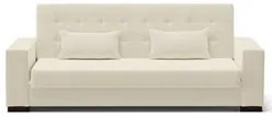 Sofá Cama para Sala de Estar Lisboa Linho Bege - Ibiza