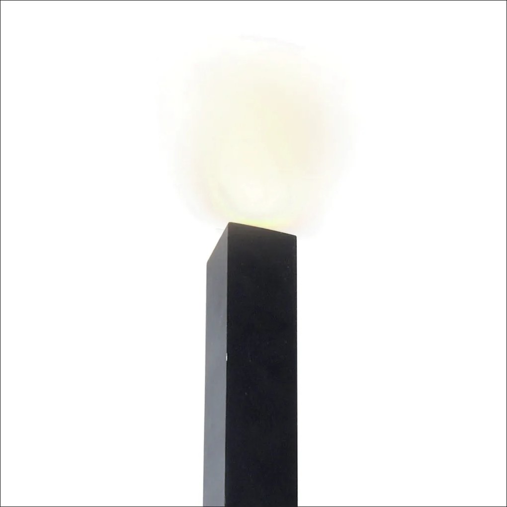 Arandela Linder Tubo Quadrado 04X05X30Cm 02Xmr11 Metal Alumínio - Old... (BRANCO)