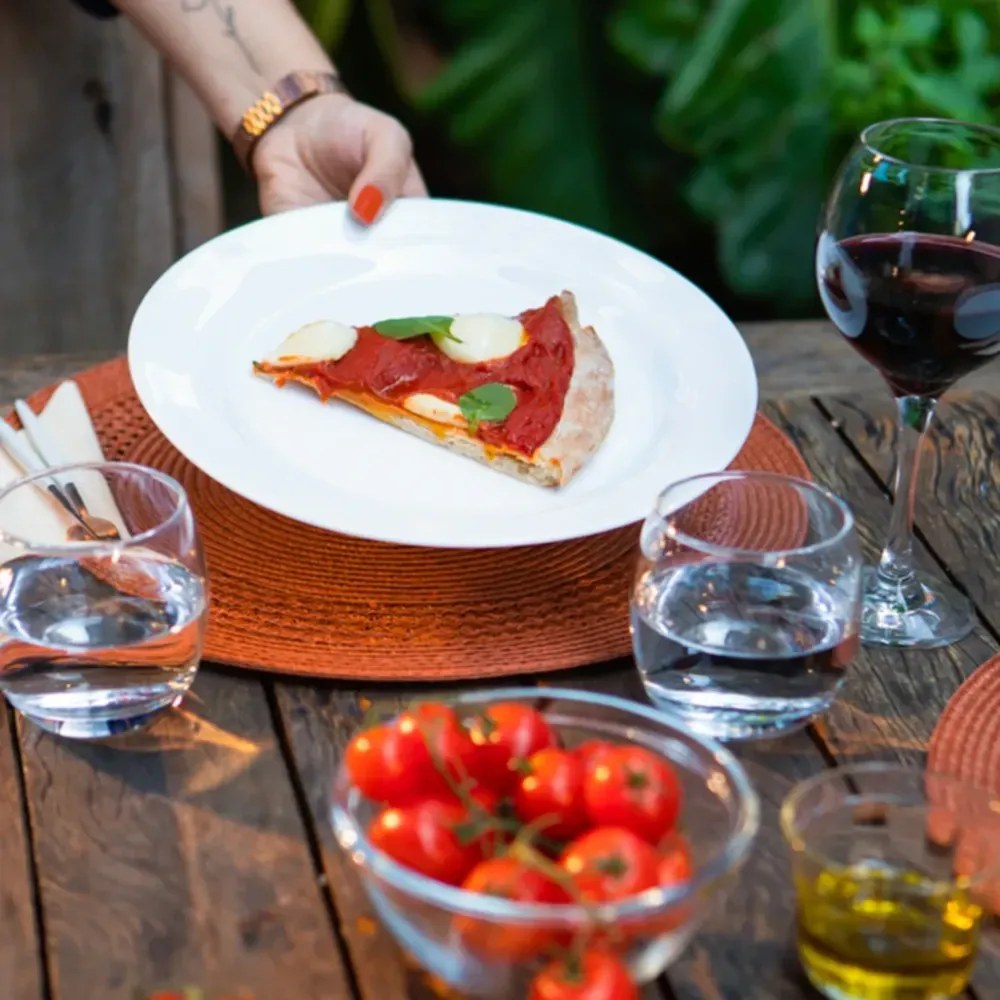Prato Rasos Opaline Menu