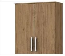 Guarda Roupa Multiuso B14 02 Portas com Pés Rústico - Briz