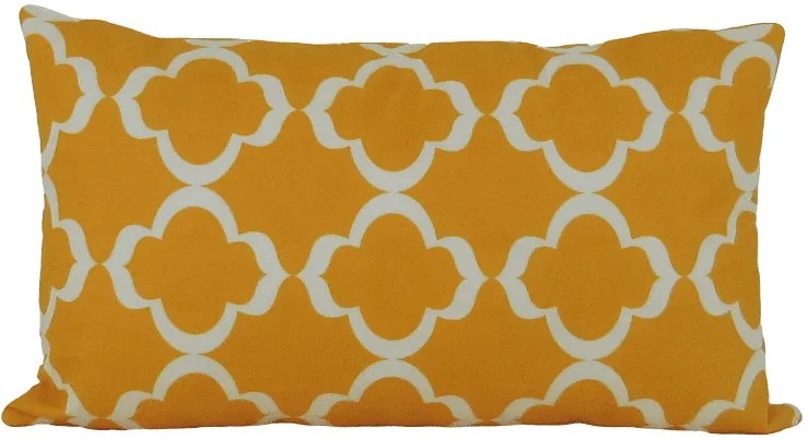 3 Capas Almofada Confort Veludo Amarelo 30x50cm
