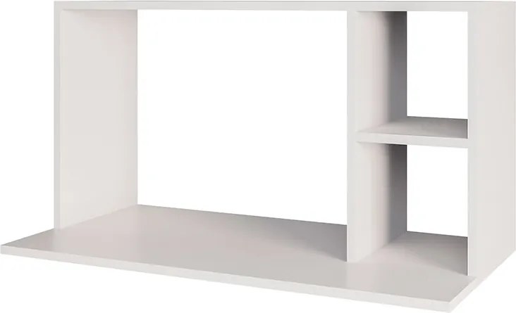 Suporte Suspenso Fionna com nicho MDP/BP para Micro-ondas Branco G96 - Gran Belo