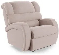 Poltrona do Papai Reclinável Kalie Power Touch USB FH9 Veludo Rosê - M