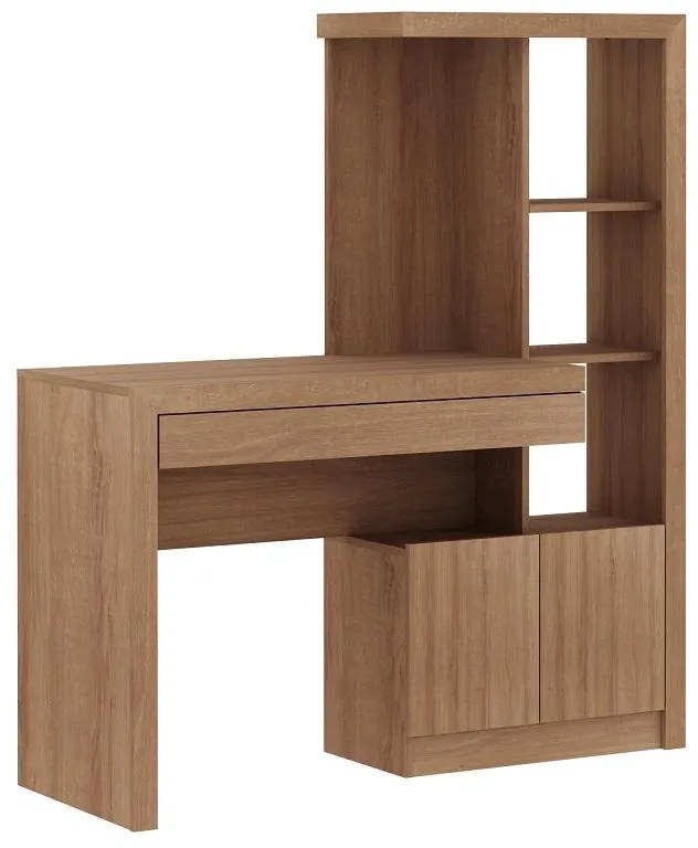 Mesa escrivaninha Estante Home Office 2 portas 1 Gaveta AM