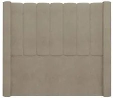 Cabeceira Casal Queen Cama Box 160cm Claire Z04 Boucle Capuccino - Mpo