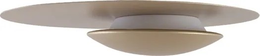 Plafon Led De Sobrepor 24w 127v 2700k Outlier - DOURADO
