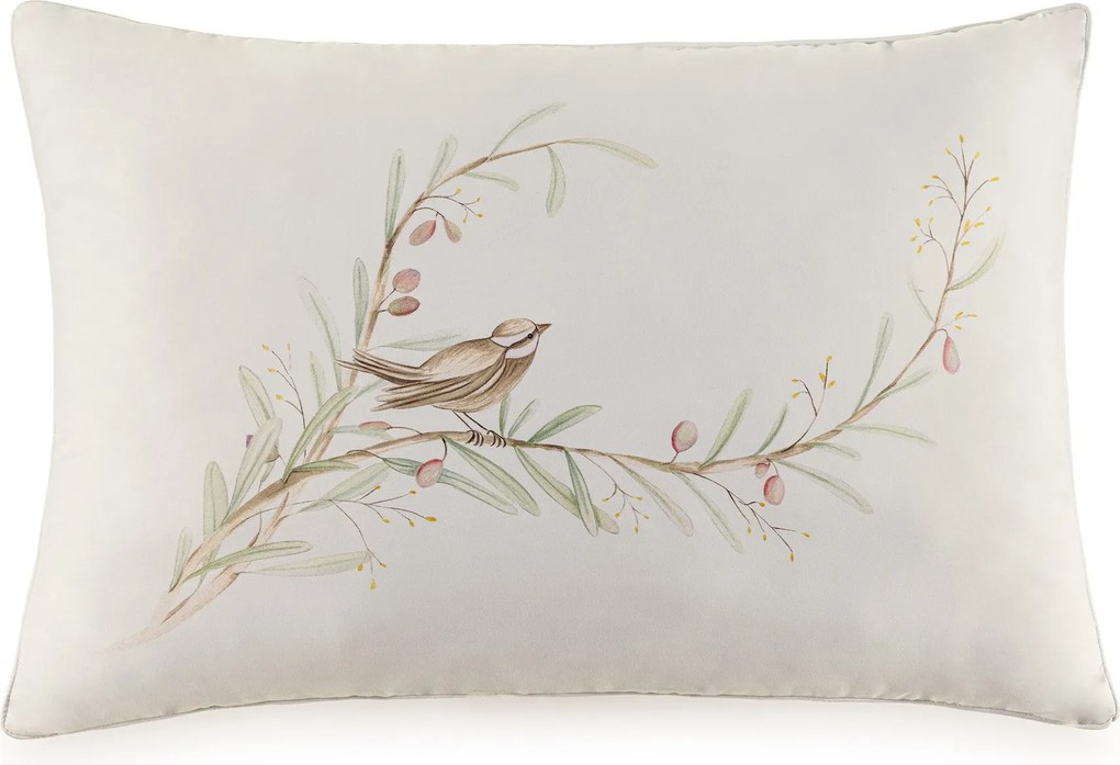 Almofada c/ Enchimento Trussardi Cetim 300 Fios Cosenza  40 x 60 cm