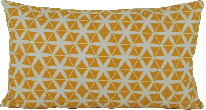 3 Capas Almofada Confort Veludo Amarelo 30x50cm
