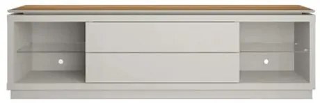 Rack New Lincoln Off White Fosco Base Cinamomo 2,40 MT - 69679 Sun House