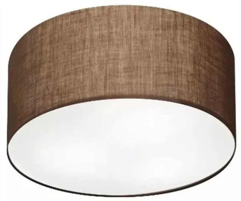 Plafon Para Sala Cilíndrico SL-3047 Cúpula Cor Café