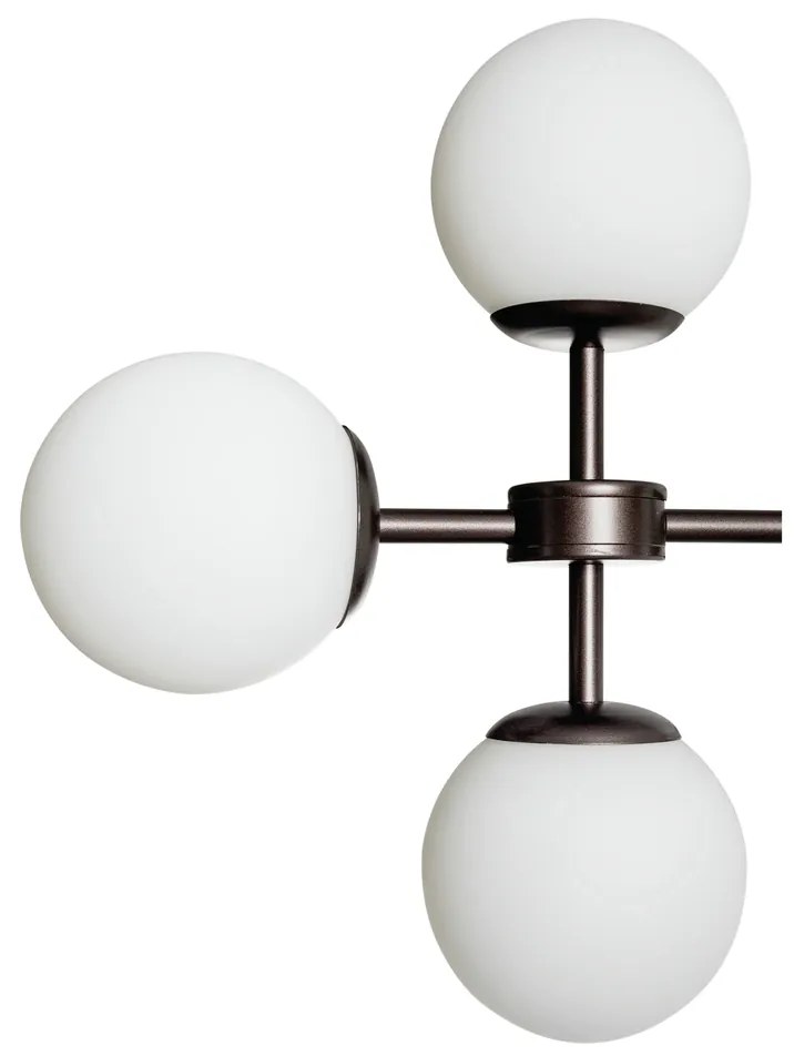 Pendente Kobe Ø96X39Cm 12Xg9 / Metal E Globo Ø12Cm | Usina 16743/12 (BT - Branco Texturizado, FOSCO)