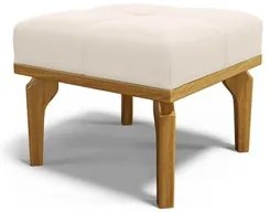 Poltrona de Amamentação Balanço e Puff Base de Madeira Brenda G05 Velu