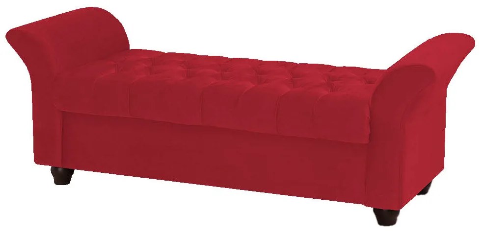 Recamier Divã Morabe P04 140 cm Suede - ADJ Decor