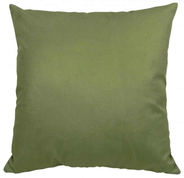 Capa de Almofada Prado em Suede Tons de Verde 45x45cm - Flor - Com Enchimento