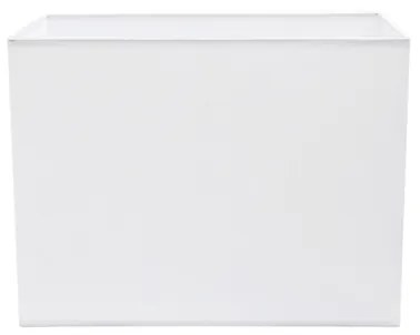 Cupula Para Abajur Tecido Branco 40Cm