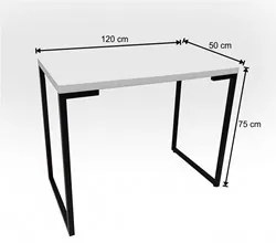 Mesa Para Computador Escrivaninha Porto 120cm Nature - Fit Mobel