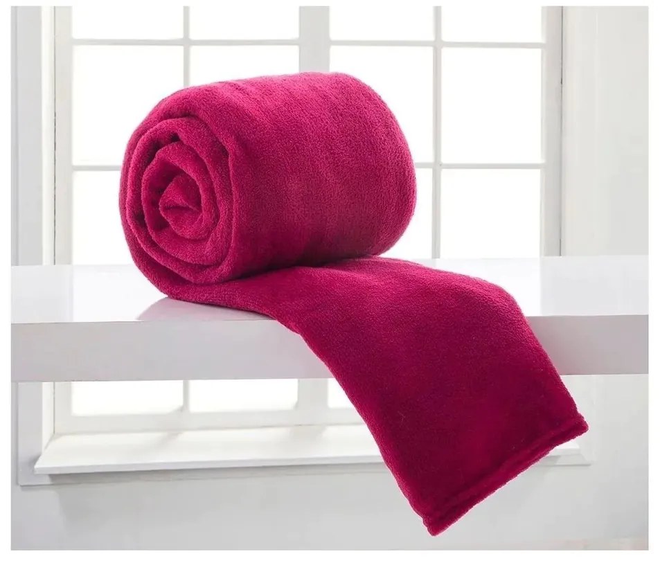 Manta De Microfibra Tamanho Casal 1,80 X 2,20 M Super Soft - Camesa (ROSA-CLARO)