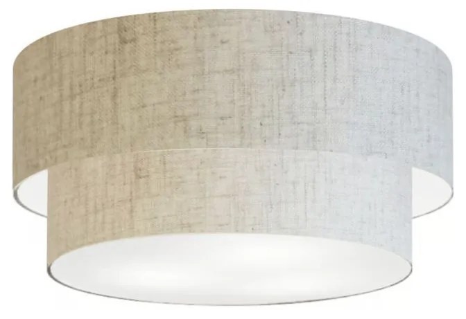 Plafon Para Sala Cilíndrico SL-3017 Cúpula Cor Rústico Bege