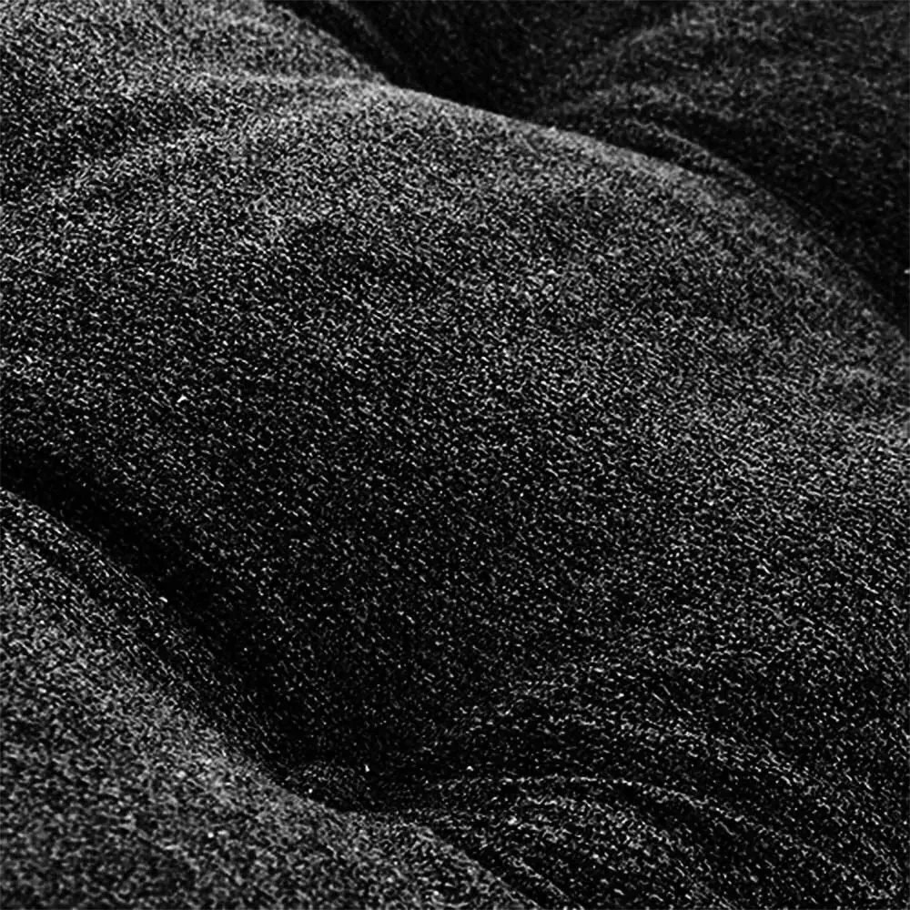 Puff Multifuncional Banco Colchão E Poltrona Frete Grátis (Preto, Preto)