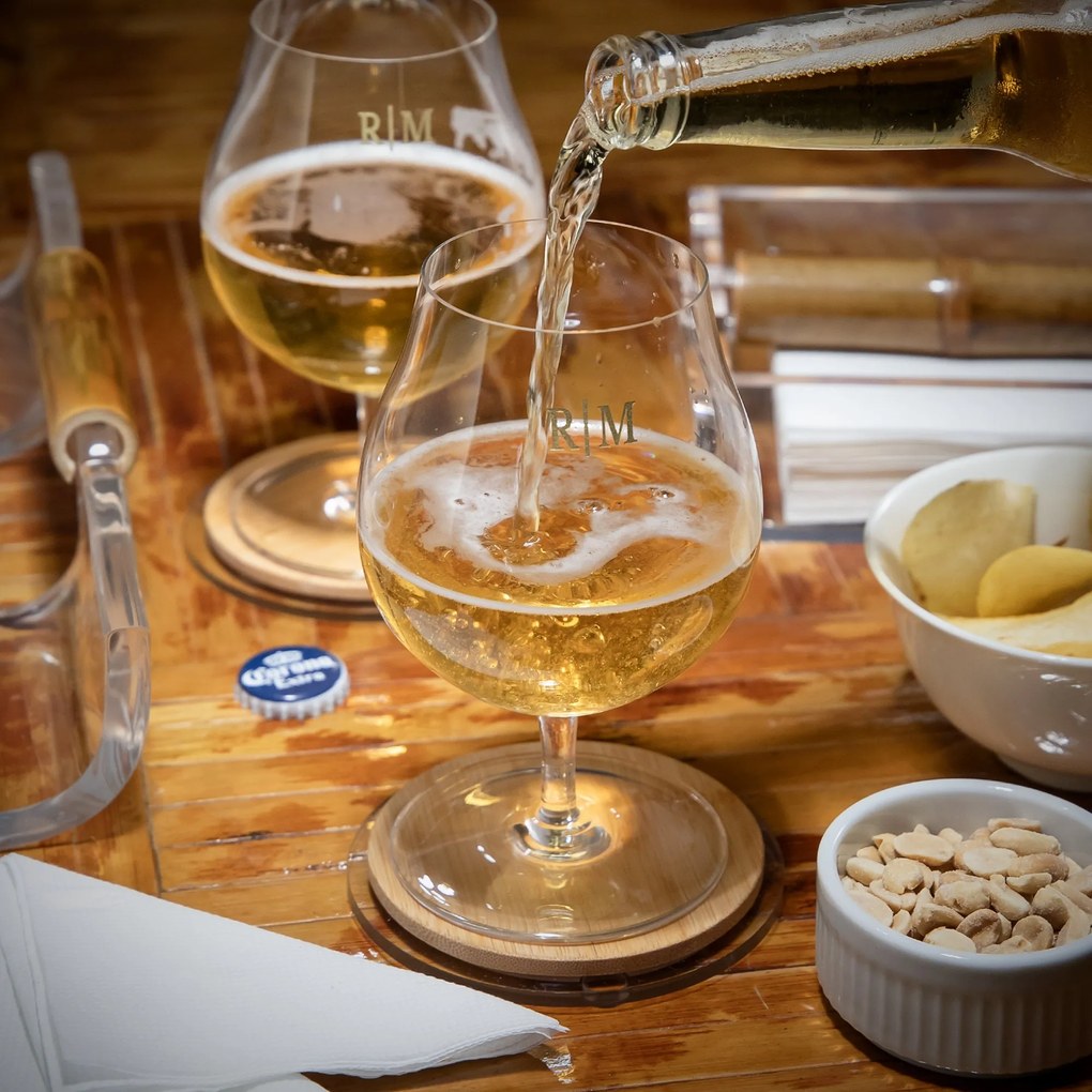 Taça de Cristal Vivaldi P/ Cerveja Golden  Incolor