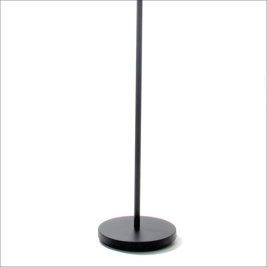 Luminária De Chão Ela Luz Indireta 24X35X176Cm Metal Alumínio 1Xmr11 -... (GRAFITE / COBRE BRILHO)