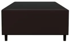 Base para Cama Box Solteiro 88x188cm Hit Z04 Sintético Marrom - Mpozen