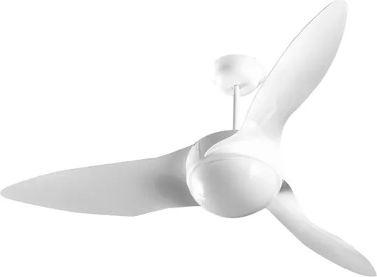 Ventilador De Teto Termoplastico Metal Branco Terral