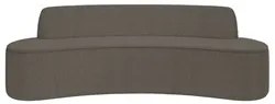 Sofá 5 Lugares para Sala de Estar Living 280cm Koane D06 Bouclê Castor