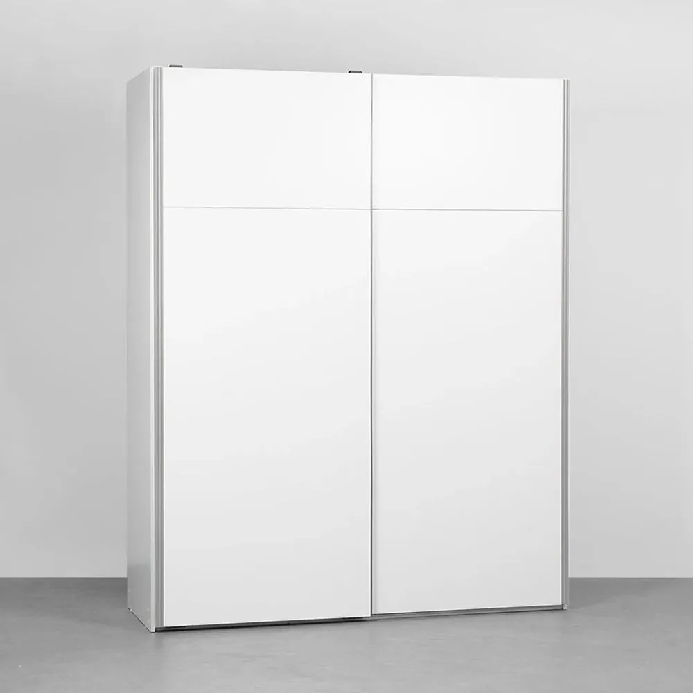 Guarda-Roupa Maxx 2 Portas de Correr 1,83m – Branco Fosco