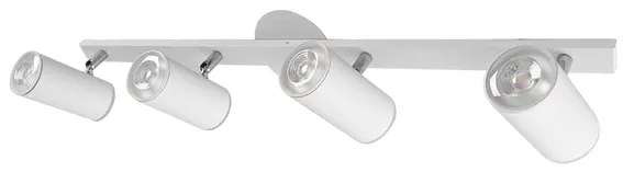 Spot Sobrepor Aluminio Branco 4W Tubo