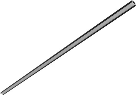 Perfil De Embutir Para Fita Led 2m Fit15 Mobil - PRETO