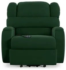 Poltrona do Papai Reclinável Kalie Elevação Lift Elétrico FH9 Veludo V