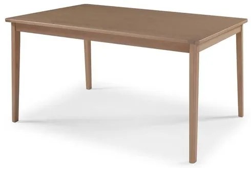Mesa Retangular Suez Acabamento Verniz Amendoa 142cm - 67747 Sun House