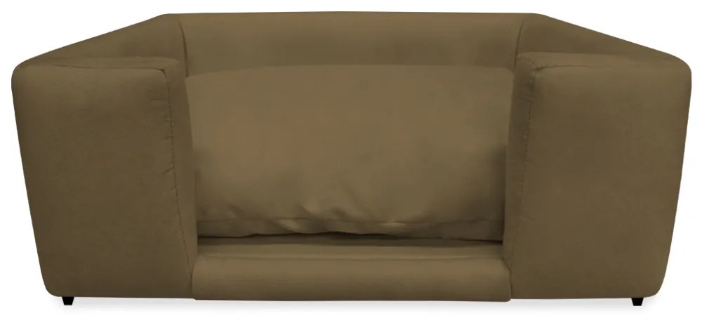 Caminha Cão Cama Pet Lili P/ Cães e Gatos Almofada Lavável Suede Cores - Marrom