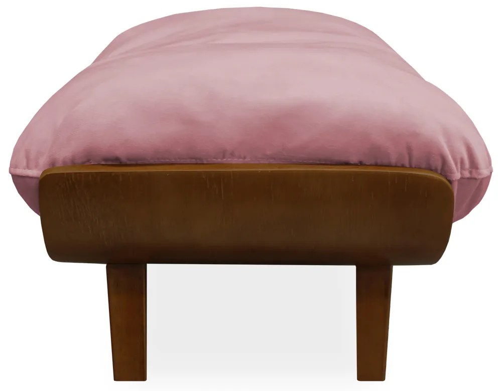 Cama Pet Costela para Cães e Gatos Almofadada Suede Rose