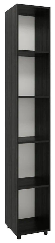 Estante Armário Livreiro Nichos Prateleiras Decoração Preto