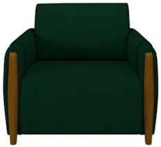Kit 2 Poltronas Decorativas para Sala de Estar 98cm Amaranto Z32 Velud