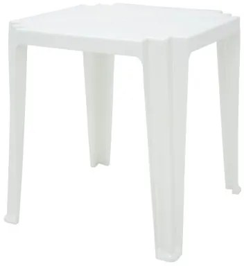 Mesa Quadrada Tramontina Tambau Basic em Polipropileno Branco