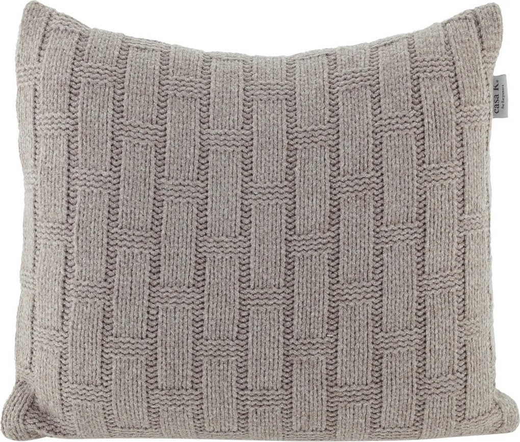 Almofada Kacyumara Tricot Mousse Treliça 30x50  Joy Linho