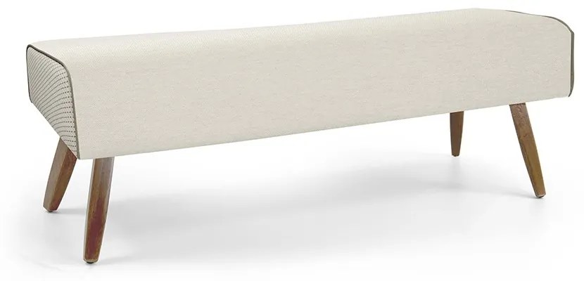 RECAMIER VISEO 120 CM LINHO BEGE B-172 P