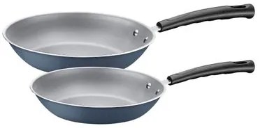 Jogo de Frigideiras Tramontina Versalhes Antiaderente Azul 2 Peças